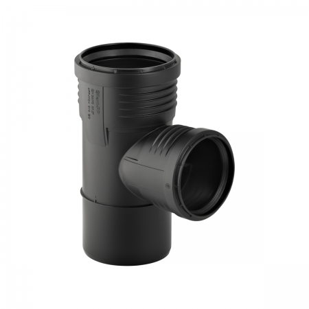 Тройник Geberit Silent-PP 87,5°: d=32мм, d1=32мм