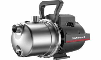 Cамовсасывающий насос JP 5-48, 1x230 В, 50 Гц, 1,49 кВт, вход/выход G1" PN6, кабель-1,5 м, корпус-нержавеющая сталь, колесо-композит, Grundfos