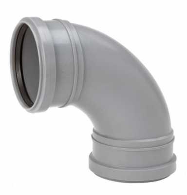 UPONOR ОТВОД КАНАЛИЗАЦИОННЫЙ ДВУХРАСТРУБНЫЙ УДЛИНЕННЫЙ Д.50ММ 88,5ГР СЕРЫЙ '20C