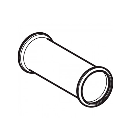 Надвижная муфта Mapress из нержавеющей стали: d=42мм, Geberit