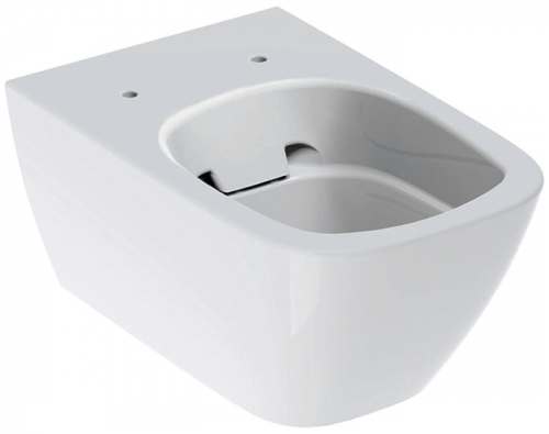 Подвесной унитаз вертикальный смыв Smyle, Rimfree Smyle Square, закрытая форма, Rimfree, Geberit