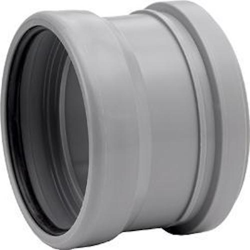 UPONOR СОЕДИНИТЕЛЬНЫЙ ПАТРУБОК Д.110/100ММ СЕРЫЙ (ПП/ЧУГУН) '15C
