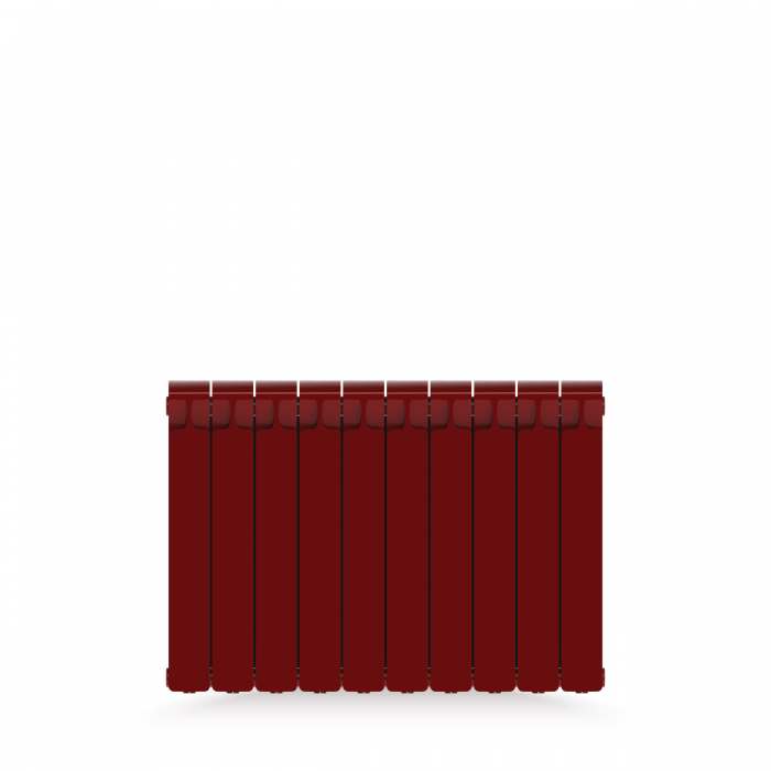 Радиатор биметаллический Rifar Monolit 3/4 500/10 Бордо
