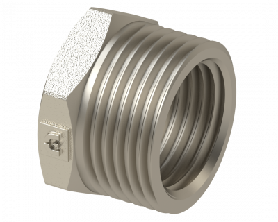 Футорка 1''X3/4'' - Никелированный
