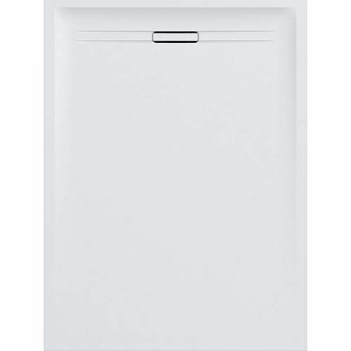 Прямоугольный душевой поддон Geberit Sestra: L=160см, B=90см, Белый / Структура натурального камня