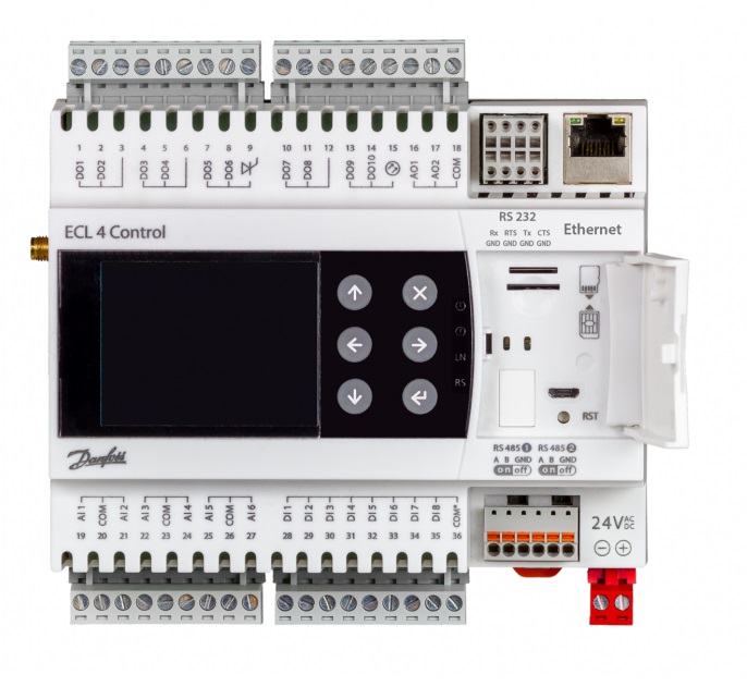 Контроллер ECL4 Control 368R, 24 В пост. ток, Ридан