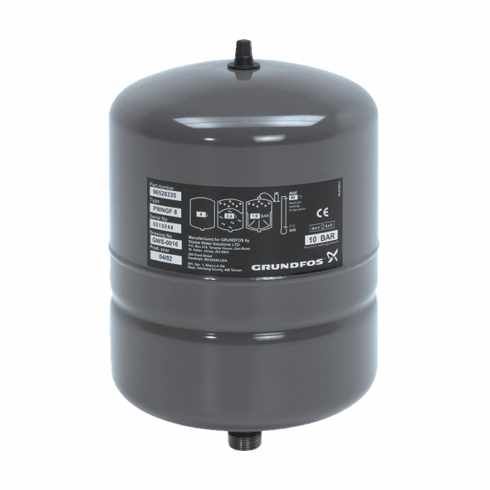 МЕМБРАННЫЙ БАК GT-H-80  PN16 G1 V