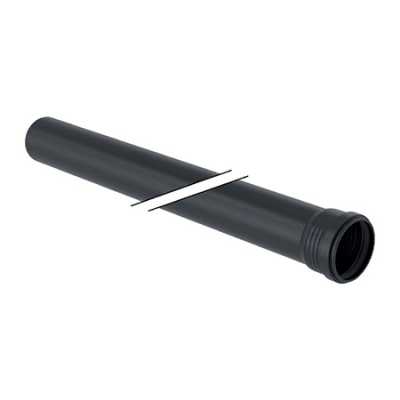 Труба Geberit Silent-Pro с раструбной муфтой: d=50мм, L=100см