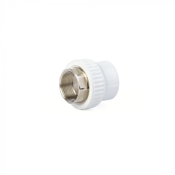 Муфта PPR комбинированная ВР 50 х 1_1/2" под ключ (Lammin) 30/6