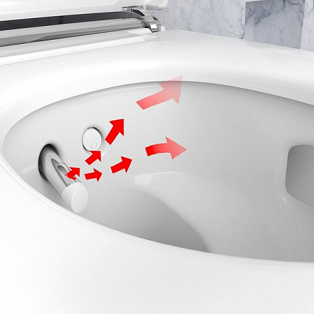 Подвесной унитаз-биде AquaClean Mera Classic: Керамический унитаз: белый / KeraTect, Декоративная панель: белый, Geberit