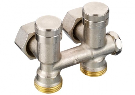 Клапан запорный RLV-K 1/2''x3/4'' угл.
