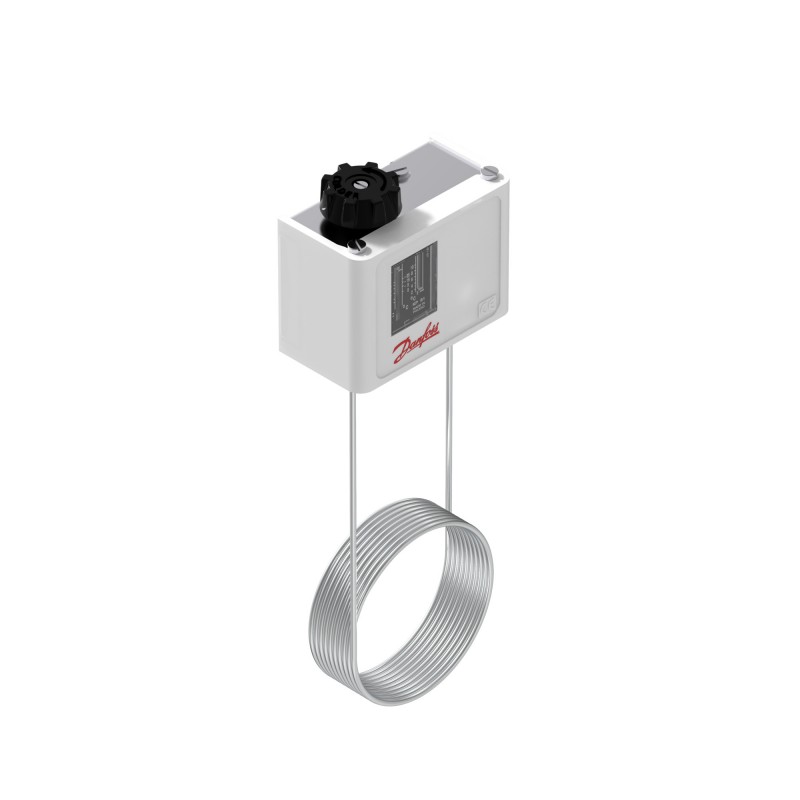 Реле температуры KP 61, -30 - 15°C,<(>,<)> капиллярная трубка 2м, IP30, пром. упаковка