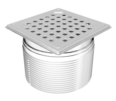 UPONOR DRAIN КОЛЬЦО НАРЩИВАНИЯ Д.150ММ 35-107ММ С РЕШЕТКОЙ ТРАПА КВАДРАТНОЙ '1У