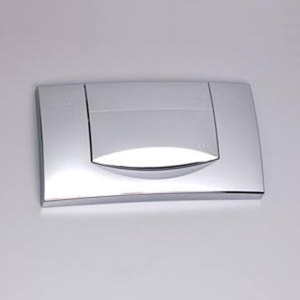 Смывная клавиша Geberit 200F, смыв/стоп: Глянцевый хром