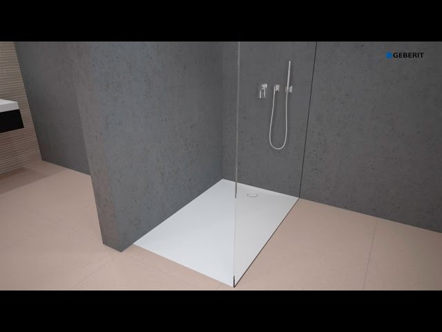 Душевой поддон Geberit Setaplano: B=80см, L=120см