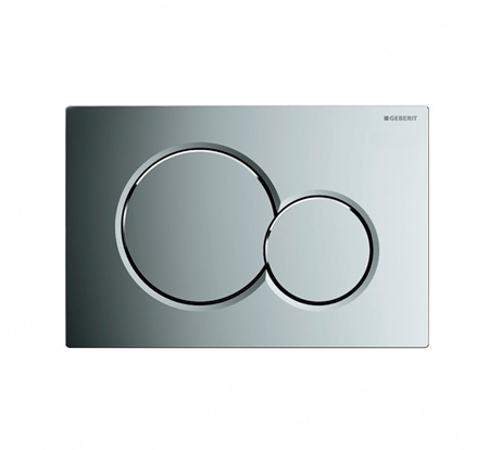Инсталляция Geberit c унитазом Geberit Smyle Square Rimfree 500.300.21.S, сиденье микролифт клавиша глянцевый хром, комплект Идеальная пара