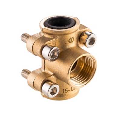 Хомут врезной 1/2" x 3/4" PN 16