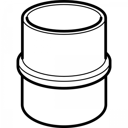 Geberit втулка для анкерных опор, из ПНД, d 50 мм