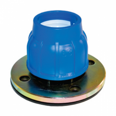 Фланец компрессионный для ПНД труб  50 x Ду50(2") (Lammin) 22/1