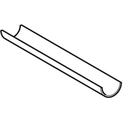 Направляющий опорный желоб, оцинкованный и окрашенный: di=315мм, Geberit