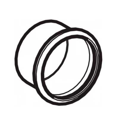 Заглушка Mapress из углеродистой стали: d=18мм, Geberit