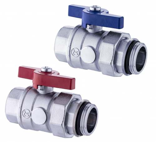 Usystems кран шаровой 1"НР-1"ВР, комплект '1И