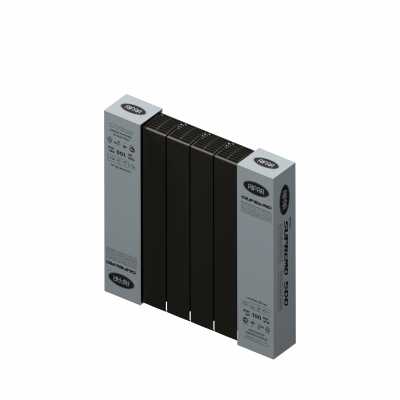 Радиатор биметаллический Rifar SUPReMO 3/4 800/6 Антрацит