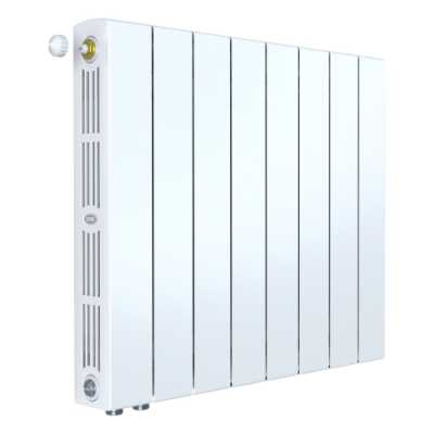 Радиатор биметал. Rifar SUPReMO Ventil 500/8, с термовставкой Danfoss, прав. подкл.