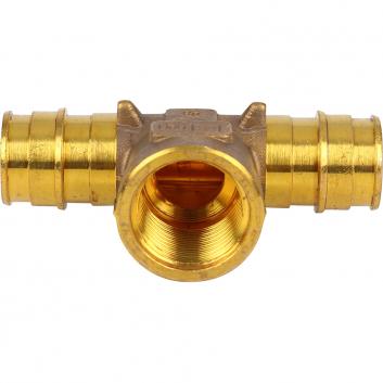 UPONOR Q&E ТРОЙНИК С ВНУТРЕННЕЙ РЕЗЬБОЙ 20-RP1/2"ВР-20 '30И