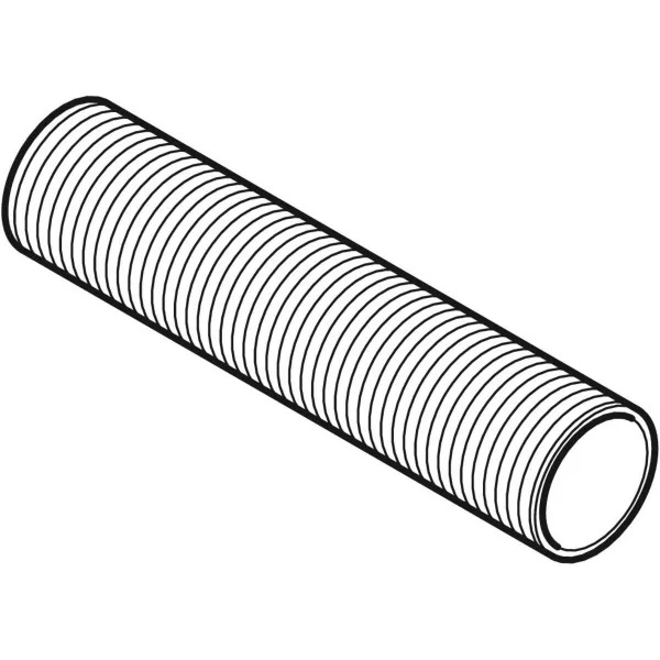 Резьбовой патрубок: G=1дюйм, L=200см, С гальванической оцинковкой, Geberit