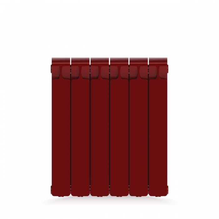 Радиатор биметаллический Rifar Monolit 3/4 500/6 Бордо