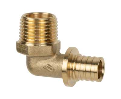 Usystems угольник аксиальный с наружной резьбой 16-R1/2"НР '10С