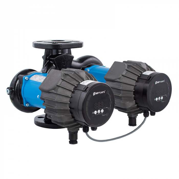 Сдвоенный циркуляционный насос с мокрым ротором NMTD MAX II 32/120 F220, 1x230В, 50/60 Гц, 2x370 Вт, трубное присоединение DN32 PN10, монтажная длина L=220 мм, IMP PUMPS