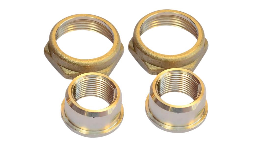 Трубное соединение для пайки (комплект) Union set metal 18mm