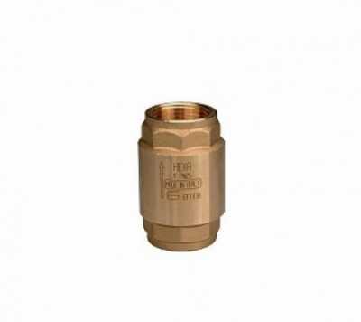 Обратный клапан пружинный  латунный NRV EF Ду40