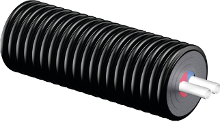 Usystems труба Varia Twin PE-Xa 2x25x3,5/140 PN10 бухта 48м '1Ф