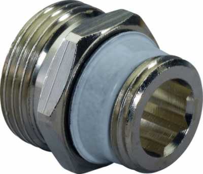 UPONOR SMART RADI НИППЕЛЬ ПЕРЕХОДНОЙ G3/4"НР-R1/2"НР ЕВРОКОНУС (С УПЛОТНЕНИЕМ) '10И