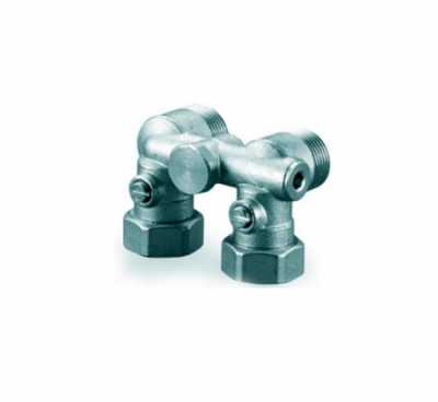 UPONOR SMART RADI УГЛОВОЙ УЗЕЛ НИЖНЕГО ПОДКЛЮЧЕНИЯ РАДИАТОРА С БАЙПАСОМ G3/4"НР ЕВРОКОНУС-G3/4"НГ '1У
