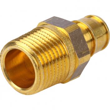 UPONOR Q&E ШТУЦЕР С НАРУЖНОЙ РЕЗЬБОЙ 16-R1/2"НР '100Ф
