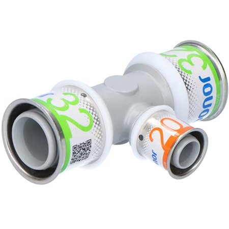 UPONOR S-PRESS PLUS ТРОЙНИК РЕДУКЦИОННЫЙ КОМПОЗИЦИОННЫЙ PPSU 32-20-32 '5И