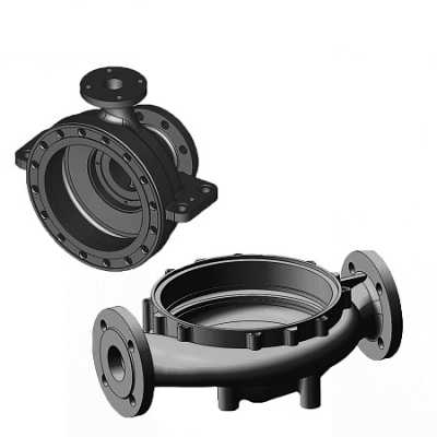 Корпус насоса, (Kit,pump housing) DN50 L440, комплект, Grundfos