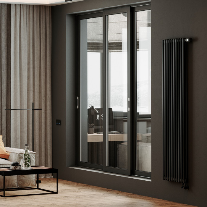 Дизайн-радиатор Royal Thermo Insignia VC2180 - 14 секц. RAL9005m