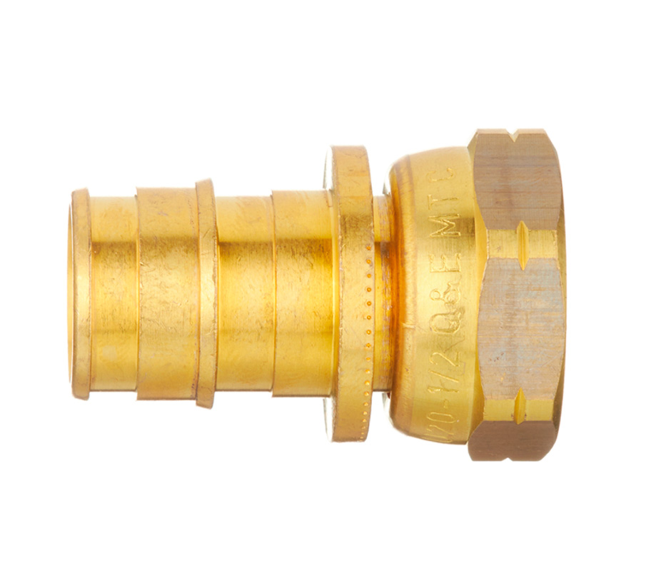 UPONOR Q&E ШТУЦЕР С НАКИДНОЙ ГАЙКОЙ 25-G3/4"НГ '45И