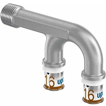 UPONOR S-PRESS PLUS ВОДОРОЗЕТКА U-ПРОФИЛЬ ДЛЯ ВСТРОЕННОГО СМЕСИТЕЛЯ 20-20-R3/4"НР '5У