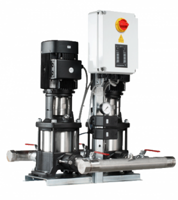 УСТАНОВКА ПОВЫШЕНИЯ ДАВЛЕНИЯ Hydro Multi-S P 2CR10-10 3X400/50 DL