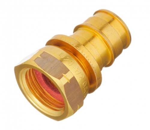 UPONOR Q&E ШТУЦЕР С НАКИДНОЙ ГАЙКОЙ 25-G3/4"НГ '45И