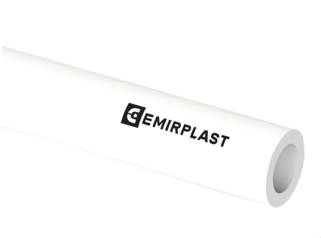 Труба PP Dу  50 - PN16, SDR 7.4, 4 м, белый, SPL-EmirPlast