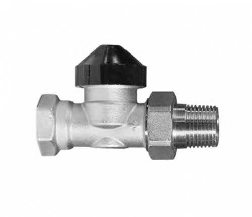 Клапан терморегулирующий  TR-N DN 15 PN 10, Т=120 °С, прямой, никелированный, с внутренней резьбой, Ридан