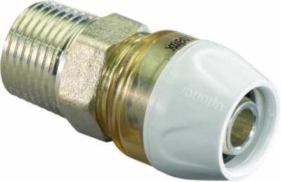UPONOR RTM ШТУЦЕР С НАРУЖНОЙ РЕЗЬБОЙ ЛАТУНЬ 16-1/2"НР '48А
