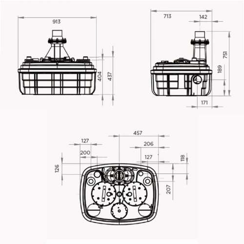 Канализационная станция SFA SANICUBIC 2 XL VX TRIPHASE
